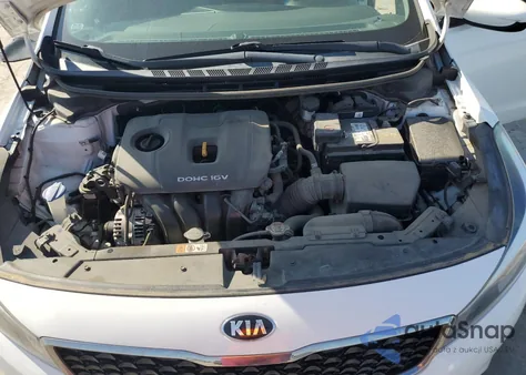 2017 Kia Forte Lx z USA, uszkodzony, nr VIN 3KPFK4A70HE067997